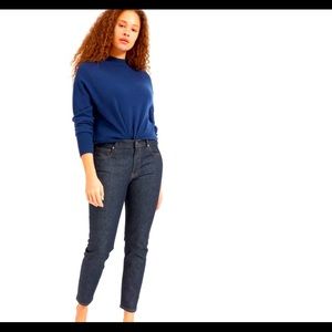 Everlane Mid-Rise Skinny Jeans Dark Indigo Size 25